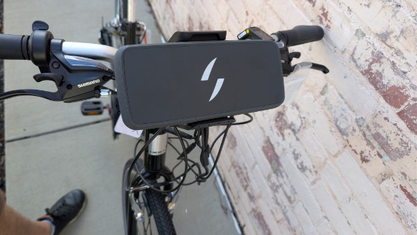 iZip hybrid handlebar battery
